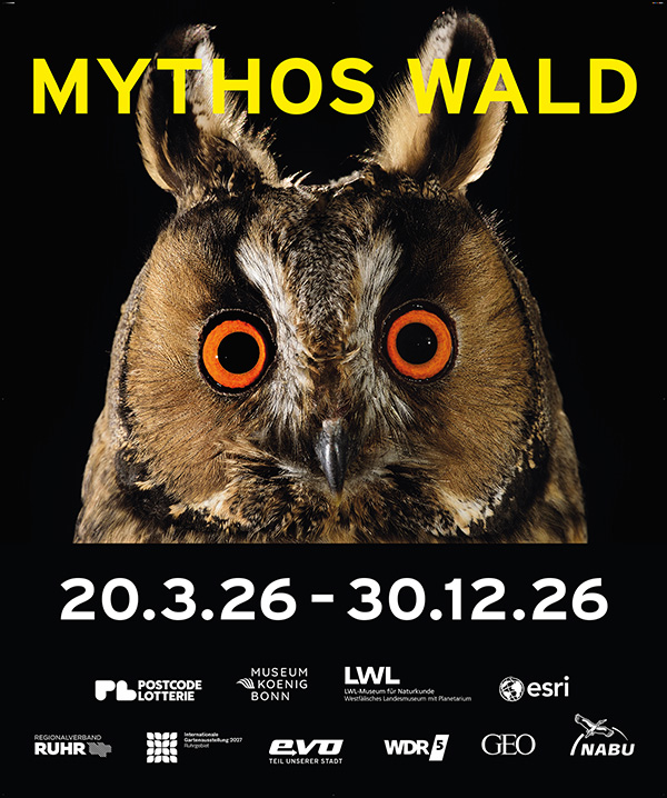 Ausstellungsposter zu Mythos Wald