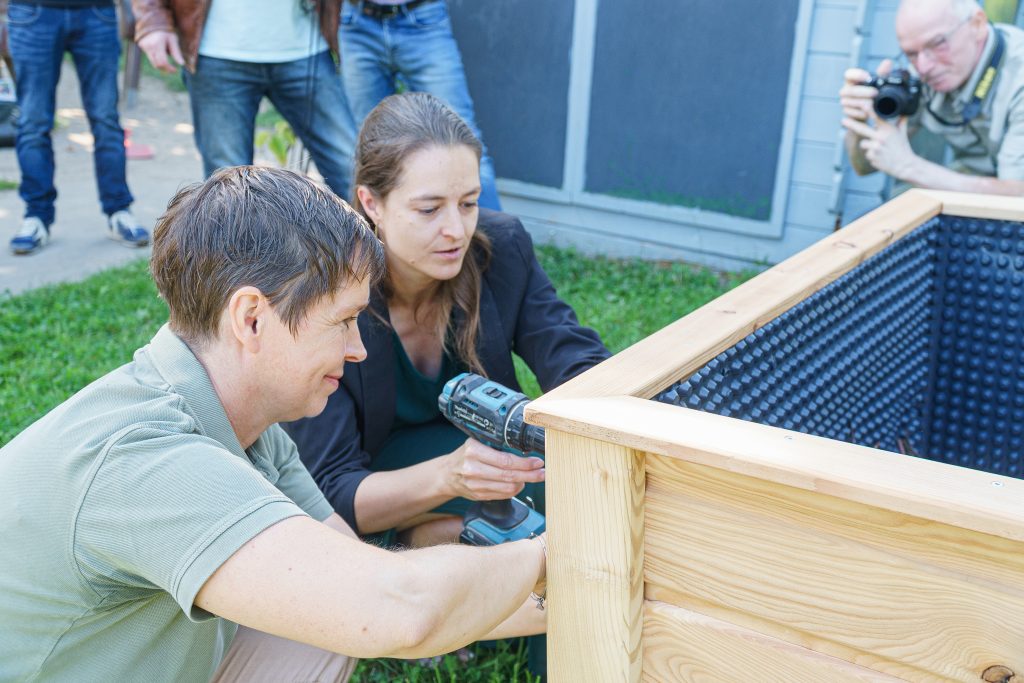 Übergabe Hochbeete an Kindergärten in Mihla und Creuzburg, 12.08.2025